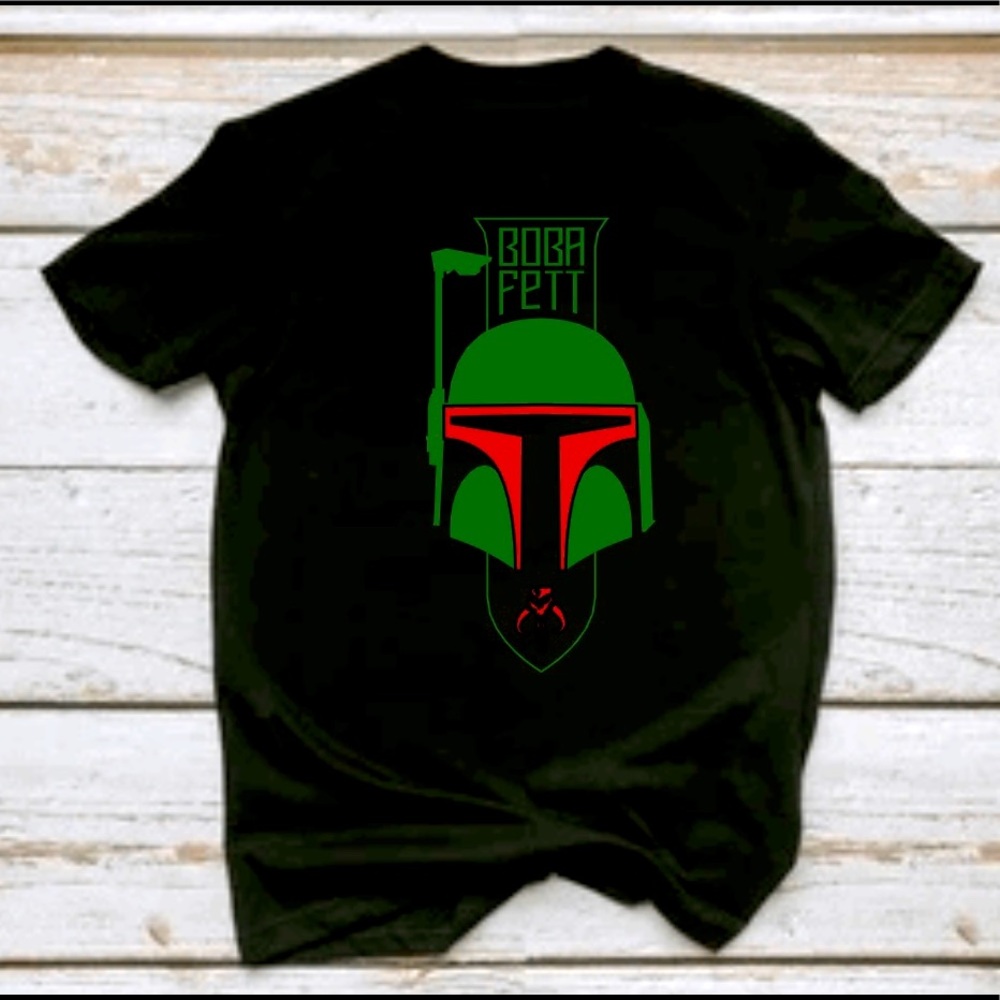 Boba fett t-shirt unisex mandalorian